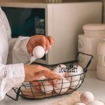 سبد فلزی کف چوبی ( 10299 )