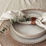 حلقه دستمال چوبی