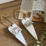 آویز قلب باریک