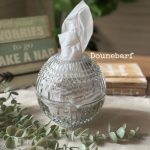 جا دستمال شیشه ای