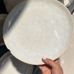 بشقاب سفید