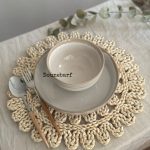 زیر بشقابی حصیری 819-3