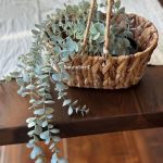 سبد حصیری دودسته