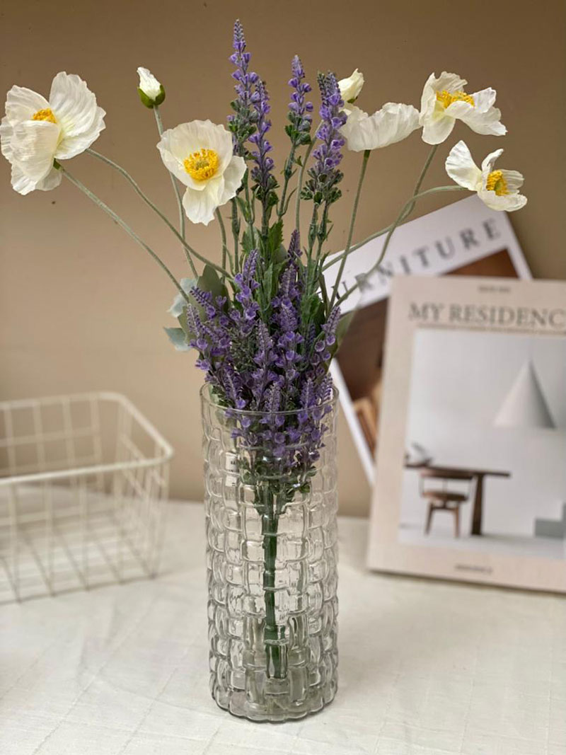 گلدان طرح حصیر