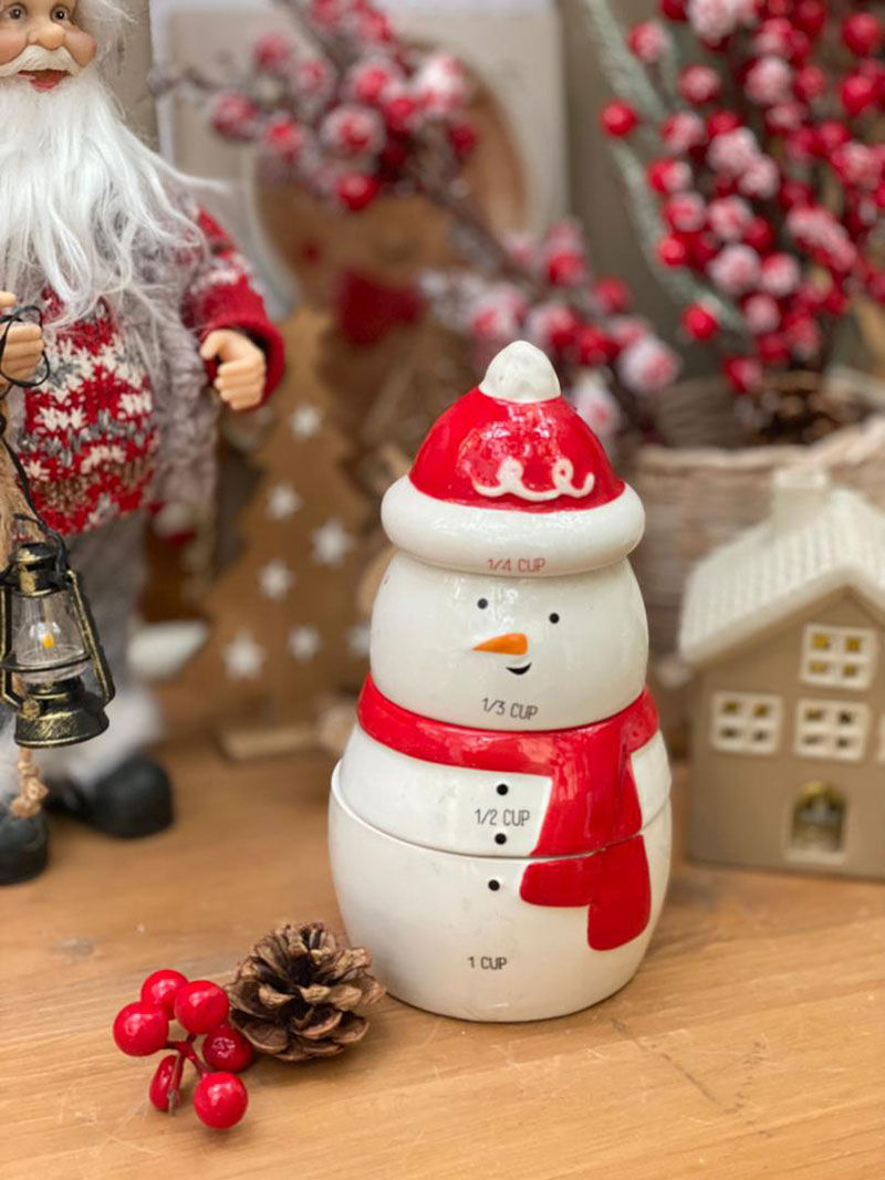 پیمانه 3تایی آدم برفی