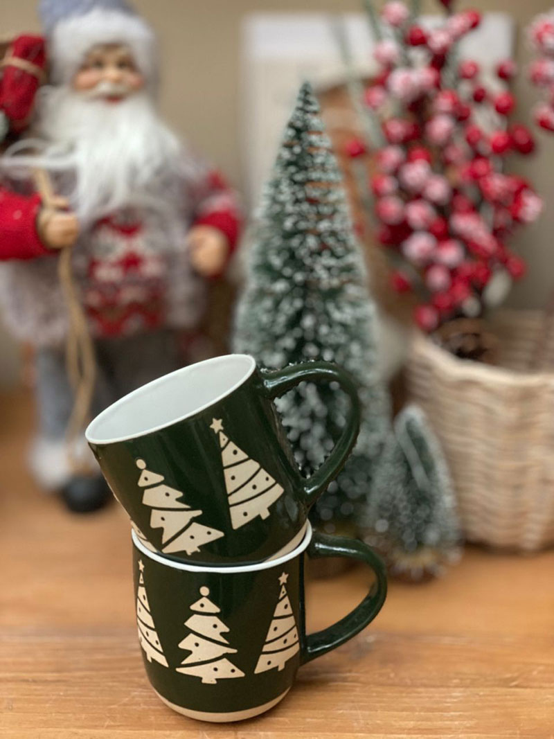 ماگ سرامیکی سبز