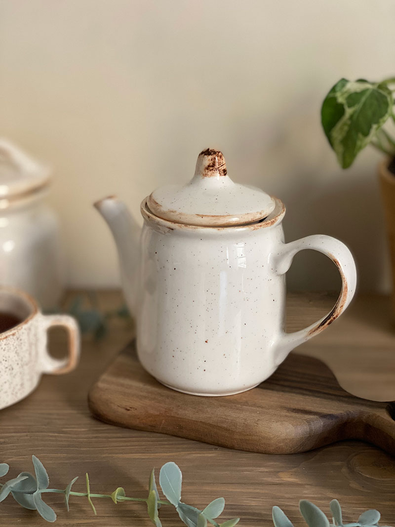 قوری استوانه روستیک