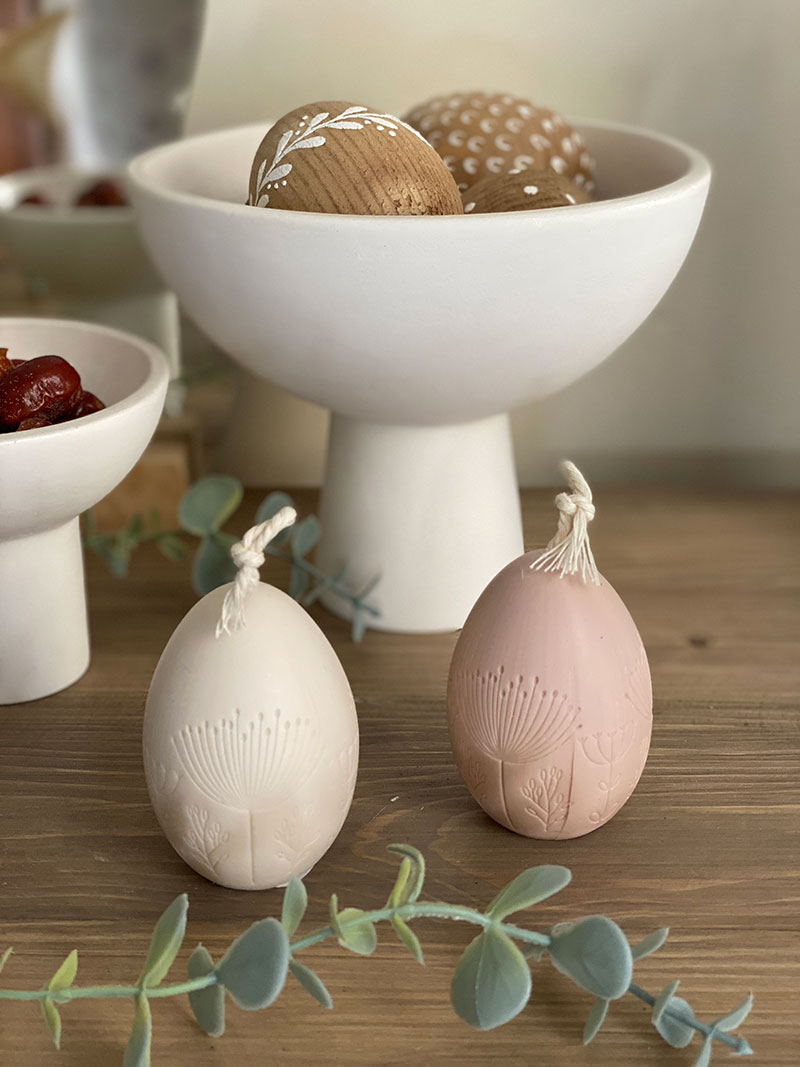 شمع تخم مرغی قاصدک